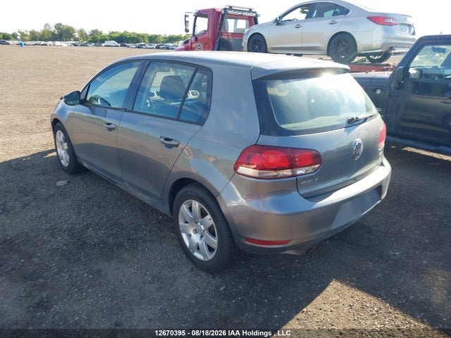 Aukcja sprzedaży 2013 Volkswagen Golf 2.5l Comfortline/2.5l Highline/2.5l Trendline/wolfsburg Edition 2.5l, vin: WVWCA7AJ0DW040222, numer aukcji: 12670395