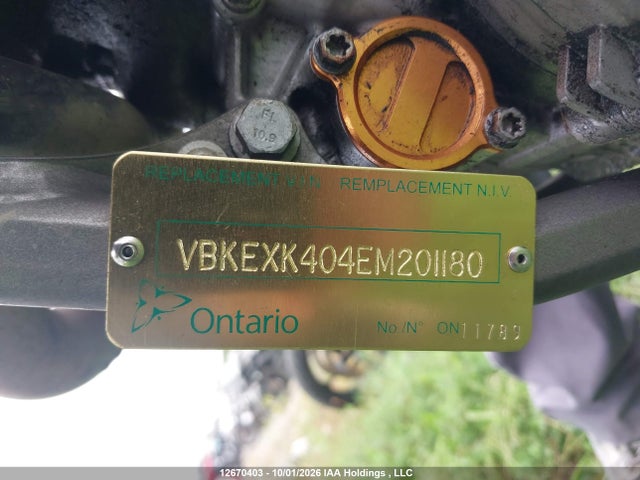 12670403 :رقم المزاد ، VBKEXK404EM201180 vin ، 2014 Ktm 350 Xc-fw/exc-f مزاد بيع