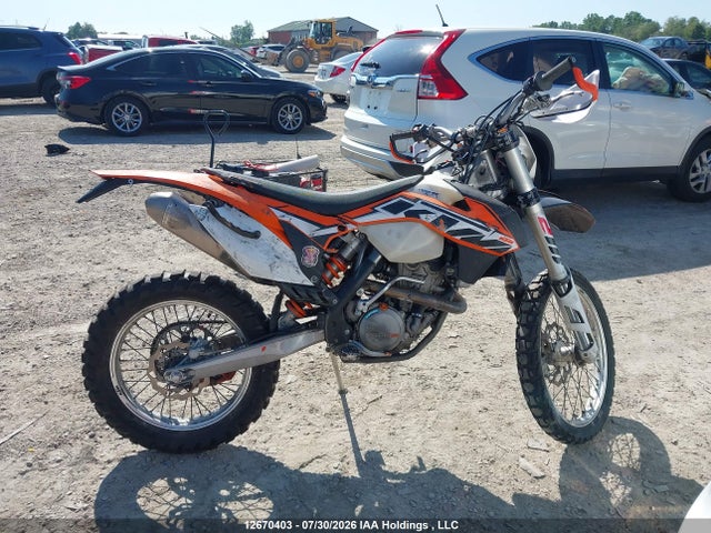 12670403 :رقم المزاد ، VBKEXK404EM201180 vin ، 2014 Ktm 350 Xc-fw/exc-f مزاد بيع