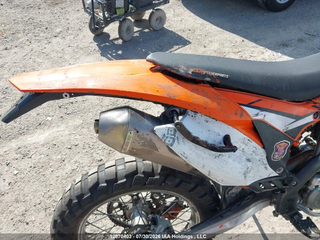12670403 :رقم المزاد ، VBKEXK404EM201180 vin ، 2014 Ktm 350 Xc-fw/exc-f مزاد بيع