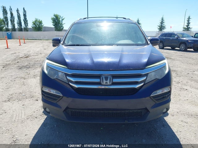 12651967 :رقم المزاد ، 5FNYF6H79HB508096 vin ، 2017 Honda Pilot Ex-l Navi مزاد بيع