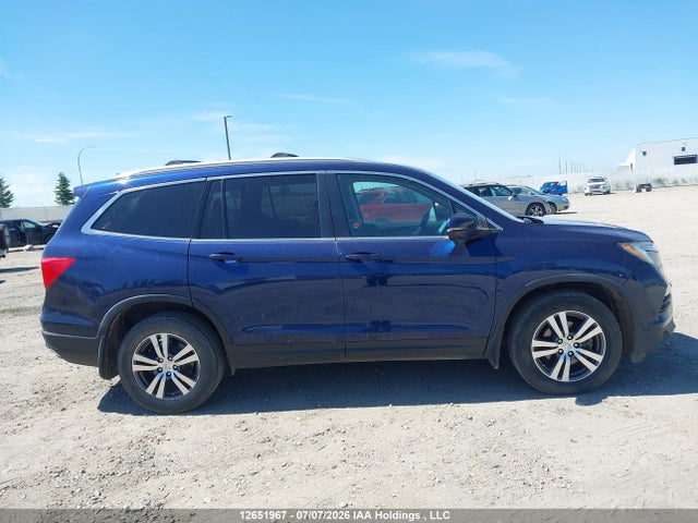 12651967 :رقم المزاد ، 5FNYF6H79HB508096 vin ، 2017 Honda Pilot Ex-l Navi مزاد بيع