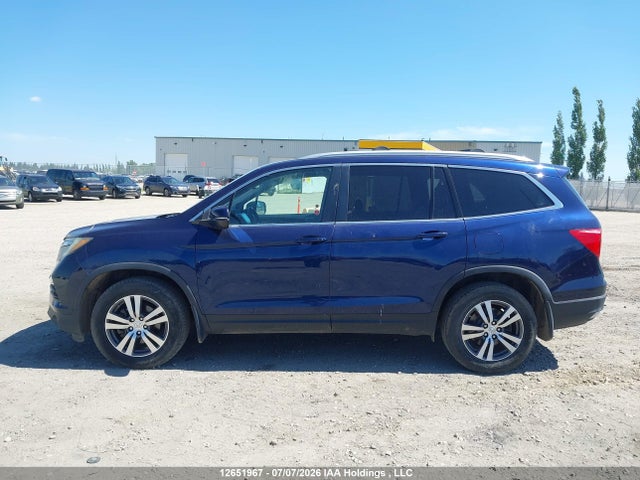 12651967 :رقم المزاد ، 5FNYF6H79HB508096 vin ، 2017 Honda Pilot Ex-l Navi مزاد بيع
