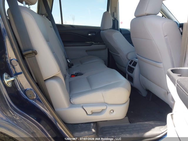 12651967 :رقم المزاد ، 5FNYF6H79HB508096 vin ، 2017 Honda Pilot Ex-l Navi مزاد بيع