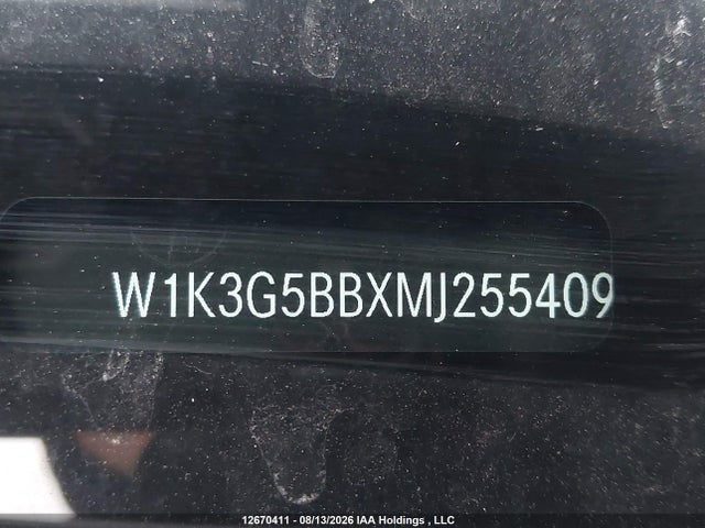 Продаж на аукціоні авто 2021 Mercedes-benz A 35 Amg, vin: W1K3G5BBXMJ255409, номер лоту: 12670411