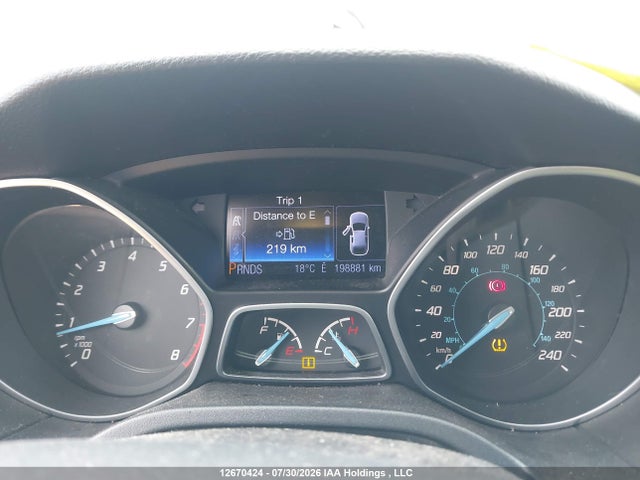 12670424 :رقم المزاد ، 1FADP3N25DL191501 vin ، 2013 Ford Focus Titanium مزاد بيع