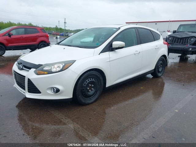 12670424 :رقم المزاد ، 1FADP3N25DL191501 vin ، 2013 Ford Focus Titanium مزاد بيع