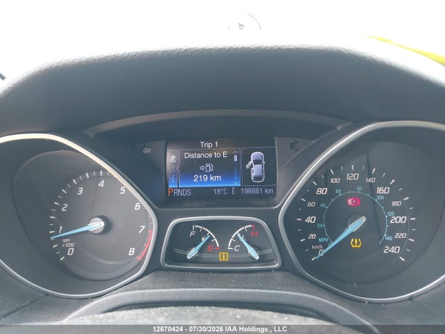 12670424 :رقم المزاد ، 1FADP3N25DL191501 vin ، 2013 Ford Focus Titanium مزاد بيع