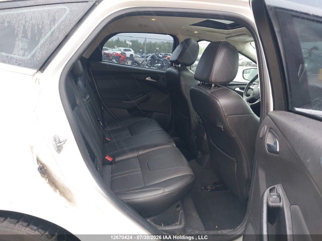 12670424 :رقم المزاد ، 1FADP3N25DL191501 vin ، 2013 Ford Focus Titanium مزاد بيع