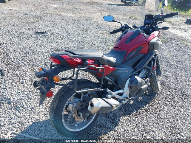 12670445 :رقم المزاد ، JH2RC9063HK100009 vin ، 2017 Honda Nc750 Xd مزاد بيع