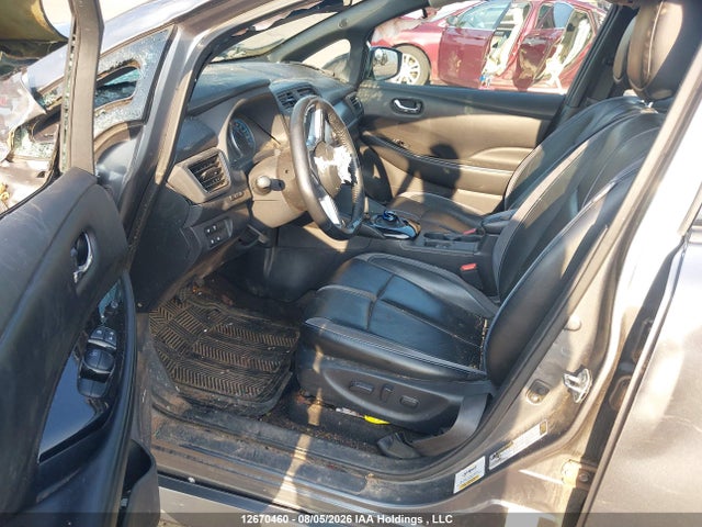 2018 Nissan Leaf S/sl/sv მანქანა იყიდება აუქციონზე, vin: 1N4AZ1CP4JC312319, აუქციონის ნომერი: 12670460