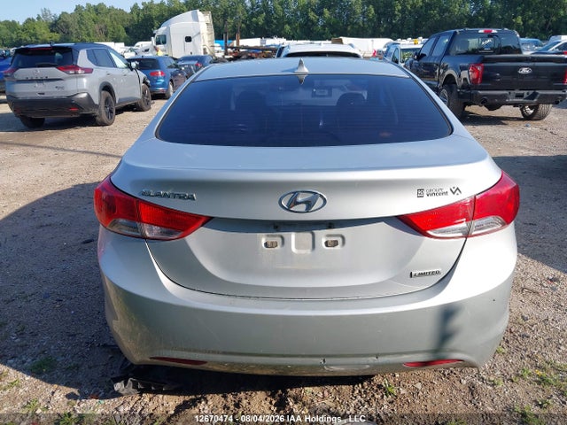 Продажа на аукционе авто 2012 Hyundai Elantra Limited, vin: 5NPDH4AE3CH133371, номер лота: 12670474