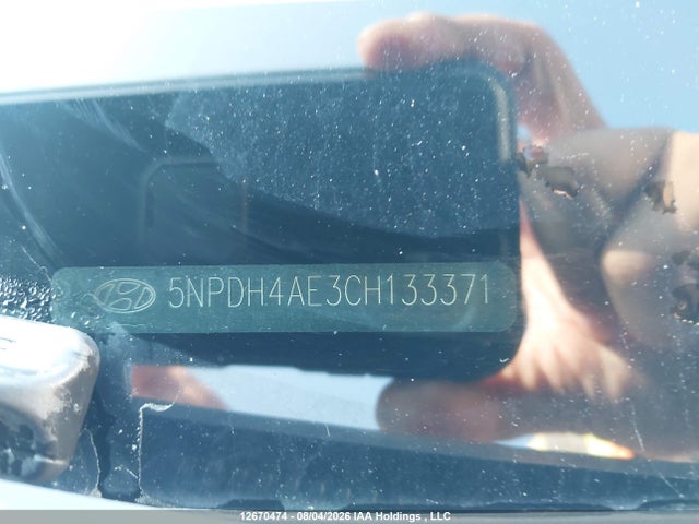 Продажа на аукционе авто 2012 Hyundai Elantra Limited, vin: 5NPDH4AE3CH133371, номер лота: 12670474