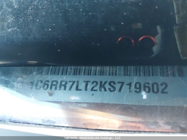 1C6RR7LT2KS719602 RAM 1500 Classic Slt