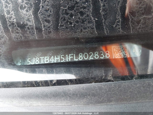 Acura RDX 2015 5J8TB4H51FL802838 Image 9