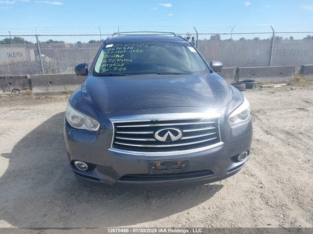 12670488 :رقم المزاد ، 5N1AL0MM4DC341748 vin ، 2013 Infiniti Jx35 مزاد بيع