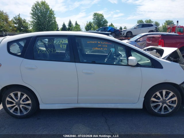 12662044 :رقم المزاد ، LUCGE8H76D3008927 vin ، 2013 Honda Fit Sport مزاد بيع