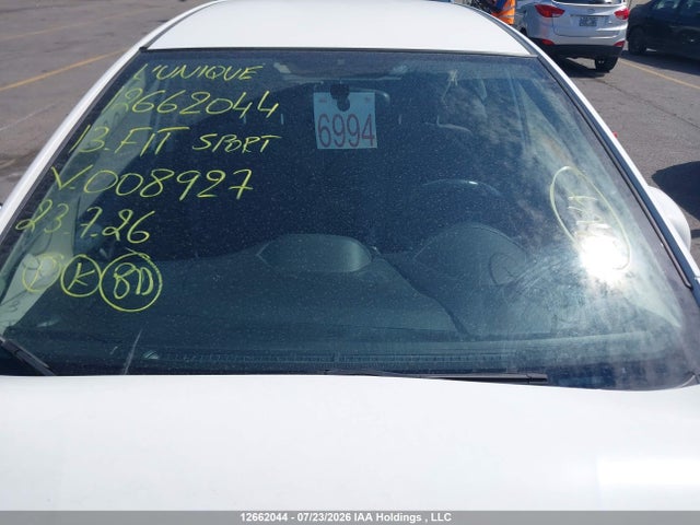 12662044 :رقم المزاد ، LUCGE8H76D3008927 vin ، 2013 Honda Fit Sport مزاد بيع