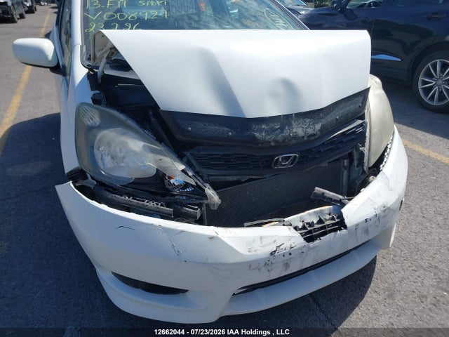 12662044 :رقم المزاد ، LUCGE8H76D3008927 vin ، 2013 Honda Fit Sport مزاد بيع