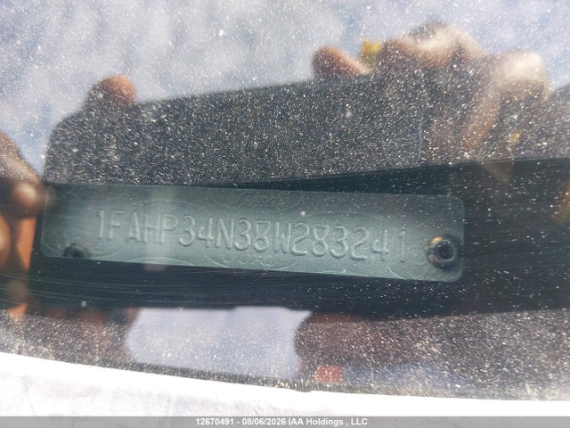 2008 Ford Focus მანქანა იყიდება აუქციონზე, vin: 1FAHP34N38W283241, აუქციონის ნომერი: 12670491