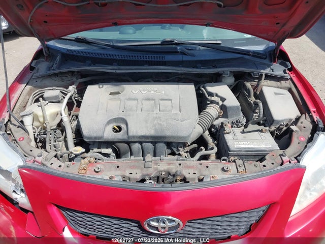 12662727 :رقم المزاد ، 2T1BU4EE4AC353518 vin ، 2010 Toyota Corolla Ce مزاد بيع