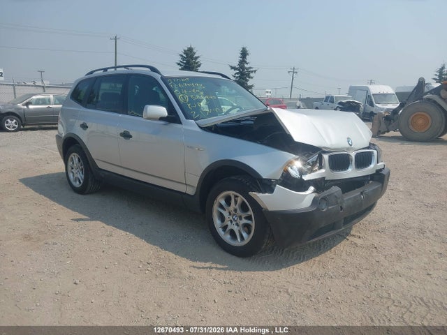Aukcja sprzedaży 2004 Bmw X3 2.5i, vin: WBXPA73484WB21970, numer aukcji: 12670493