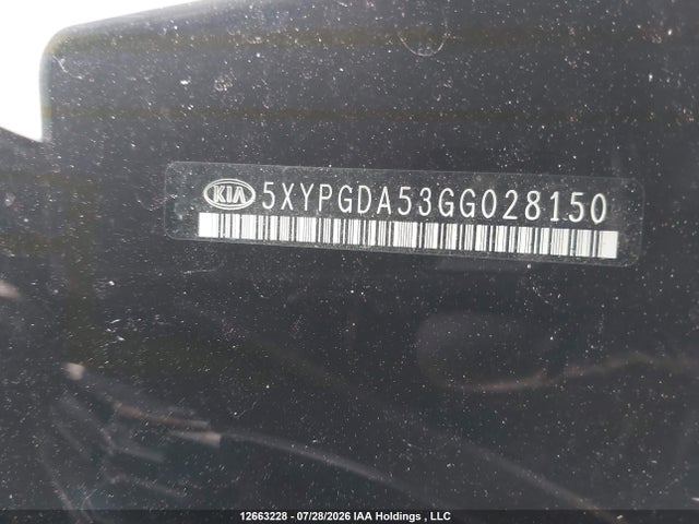 KIA Sorento 3.3l Lx + 2016 5XYPGDA53GG028150 Image 18