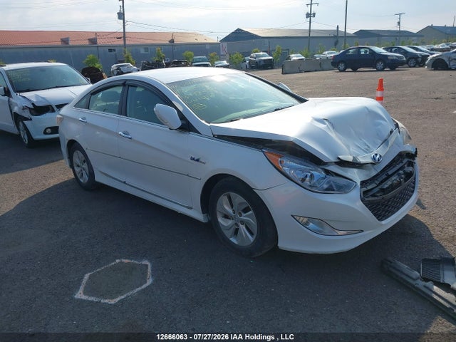 12666063 :رقم المزاد ، KMHEC4A46EA118217 vin ، 2014 Hyundai Sonata Hybrid Hybrid مزاد بيع