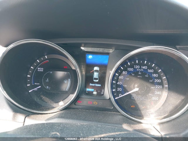 12666063 :رقم المزاد ، KMHEC4A46EA118217 vin ، 2014 Hyundai Sonata Hybrid Hybrid مزاد بيع