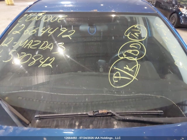 Продажа на аукционе авто 2012 Mazda Mazda3 Gx, vin: JM1BL1KF0C1580842, номер лота: 12664492