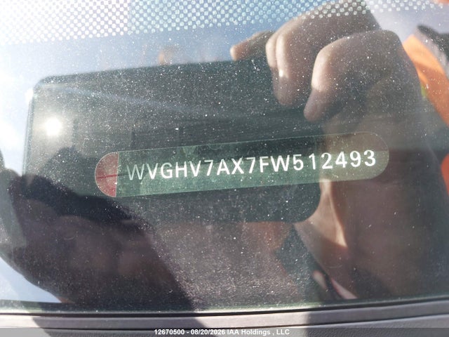 Volkswagen Tiguan 2015 WVGHV7AX7FW512493 Image 9