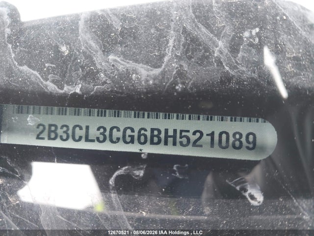 Aukcja sprzedaży 2011 Dodge Charger Sxt, vin: 2B3CL3CG6BH521089, numer aukcji: 12670521