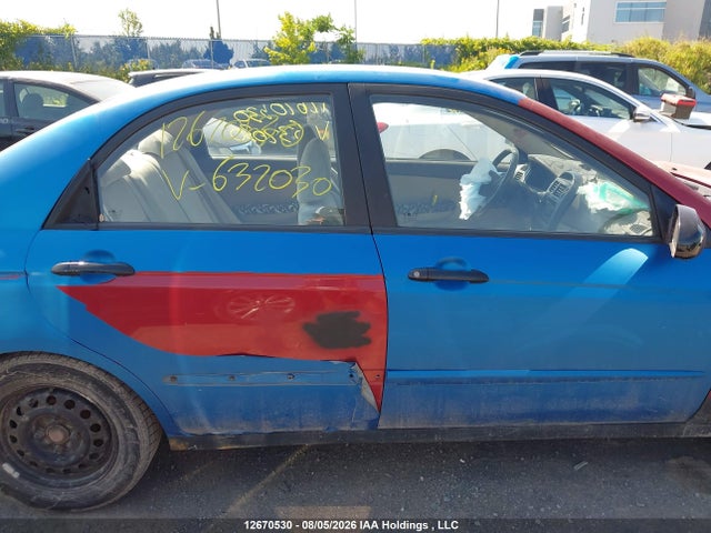 Продажа на аукционе авто 2009 Kia Spectra Ex/lx/sx, vin: KNAFE221895632030, номер лота: 12670530
