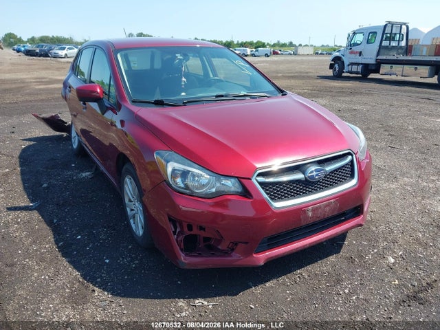 2016 Subaru Impreza მანქანა იყიდება აუქციონზე, vin: JF1GPAB68G8274582, აუქციონის ნომერი: 12670532