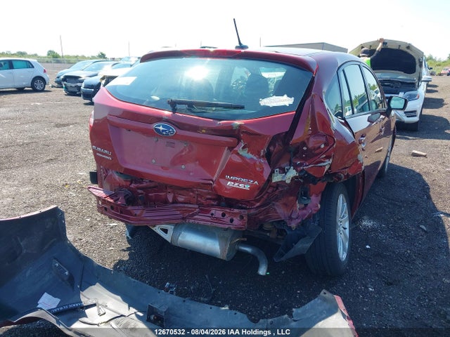 12670532 :رقم المزاد ، JF1GPAB68G8274582 vin ، 2016 Subaru Impreza مزاد بيع