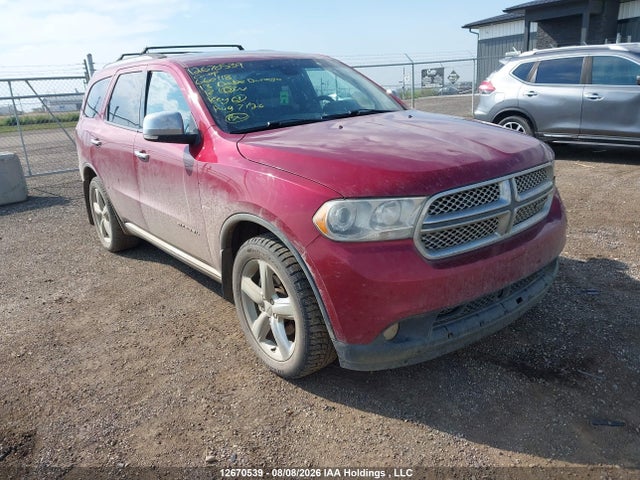 2013 Dodge Durango Citadel მანქანა იყიდება აუქციონზე, vin: 1C4RDJEG6DC660118, აუქციონის ნომერი: 12670539
