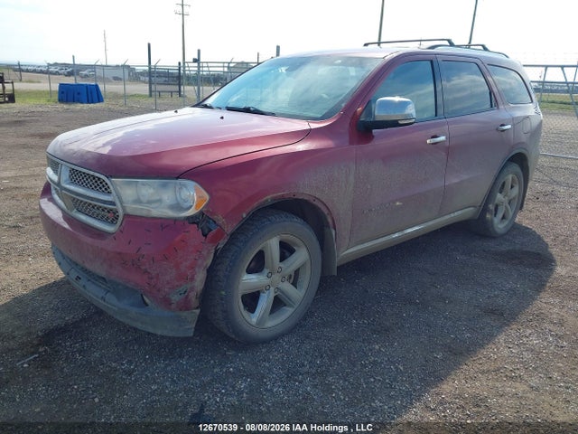 2013 Dodge Durango Citadel მანქანა იყიდება აუქციონზე, vin: 1C4RDJEG6DC660118, აუქციონის ნომერი: 12670539