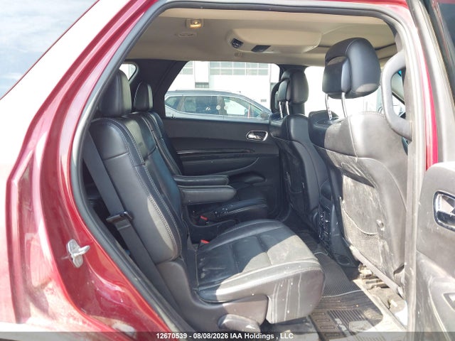 2013 Dodge Durango Citadel მანქანა იყიდება აუქციონზე, vin: 1C4RDJEG6DC660118, აუქციონის ნომერი: 12670539