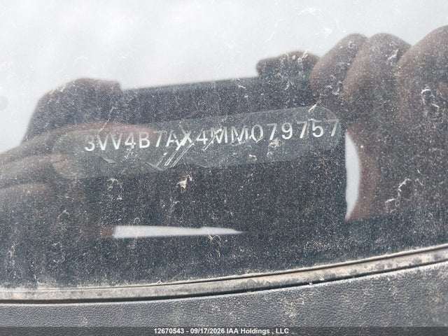 12670543 :رقم المزاد ، 3VV4B7AX4MM079757 vin ، 2021 Volkswagen Tiguan Highline مزاد بيع