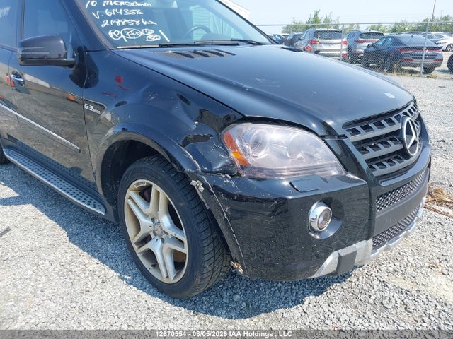 2010 Mercedes-benz Ml 63 Amg მანქანა იყიდება აუქციონზე, vin: 4JGBB7HB5AA614356, აუქციონის ნომერი: 12670554