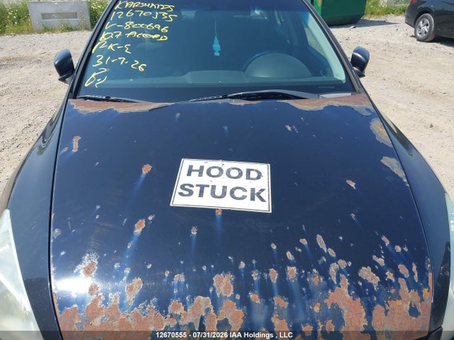 12670555 :رقم المزاد ، 1HJCM56767A800696 vin ، 2007 Honda Accord مزاد بيع