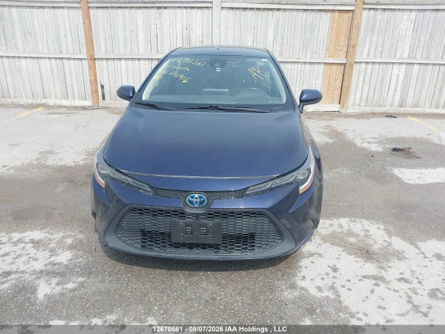 Продаж на аукціоні авто 2021 Toyota Corolla Hybrid, vin: JTDBAMDE7MJ010916, номер лоту: 12670561