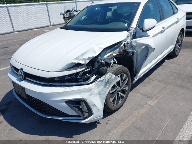 2025 Volkswagen Jetta Trendline მანქანა იყიდება აუქციონზე, vin: 3VWCX7BU9SM027129, აუქციონის ნომერი: 12670568
