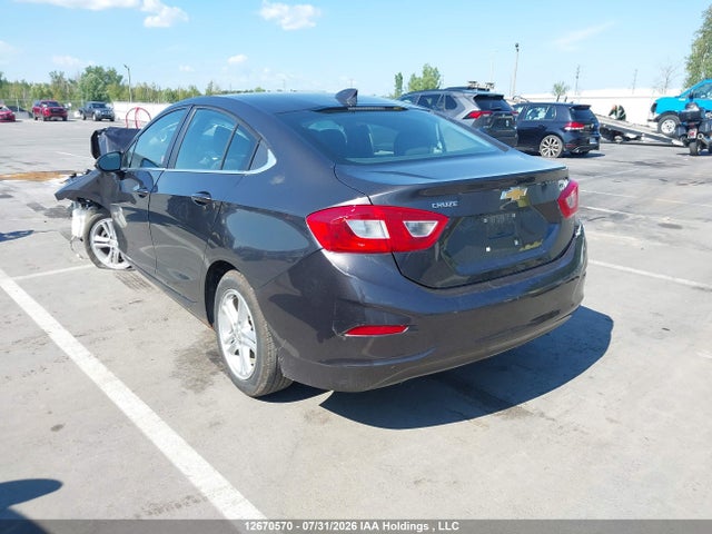 2017 Chevrolet Cruze Lt მანქანა იყიდება აუქციონზე, vin: 1G1BE5SM9H7238254, აუქციონის ნომერი: 12670570