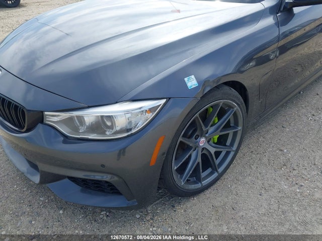 2016 Bmw 4 Series მანქანა იყიდება აუქციონზე, vin: WBA4B3C59GG527876, აუქციონის ნომერი: 12670572