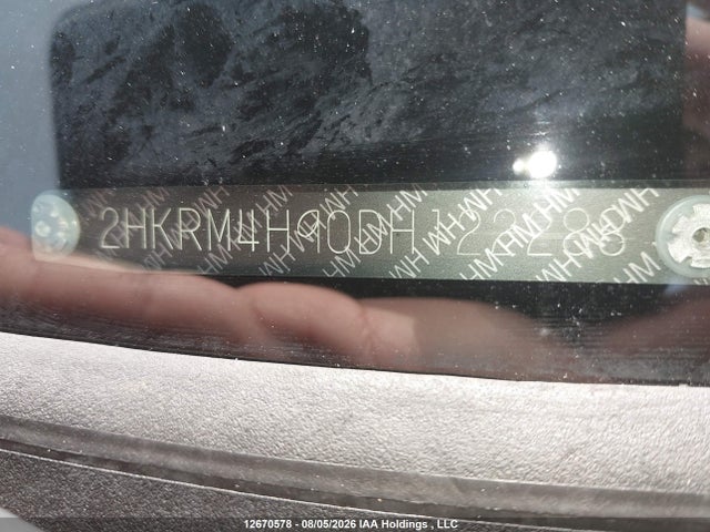 Продаж на аукціоні авто 2013 Honda Cr-v Touring, vin: 2HKRM4H90DH122288, номер лоту: 12670578