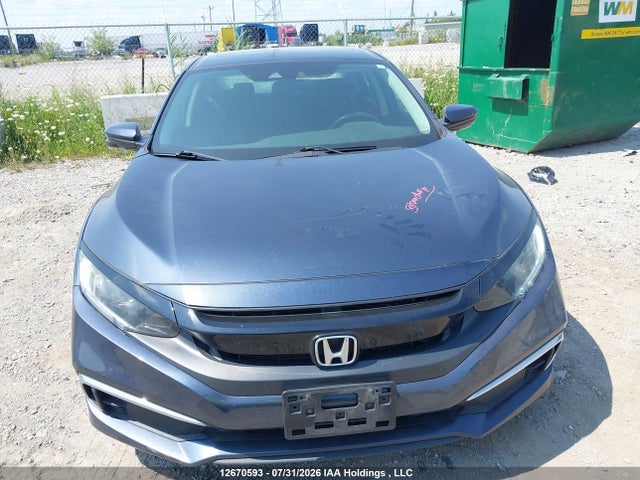 12670593 :رقم المزاد ، 2HGFC2F72LH020673 vin ، 2020 Honda Civic Ex 4dr مزاد بيع