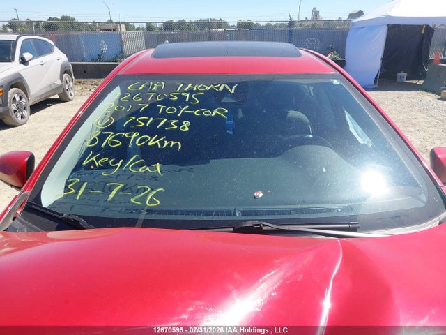 Aukcja sprzedaży 2017 Toyota Corolla L/le/xle/se/xse, vin: 2T1BURHEXHC751738, numer aukcji: 12670595