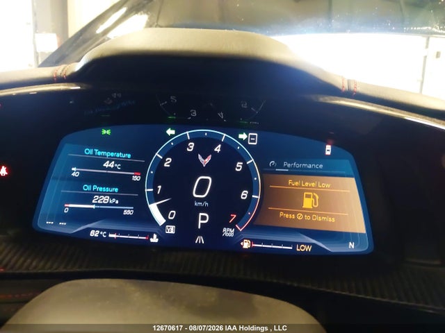 1G1Y82D40L5105884 Chevrolet Corvette Stingray 3lt