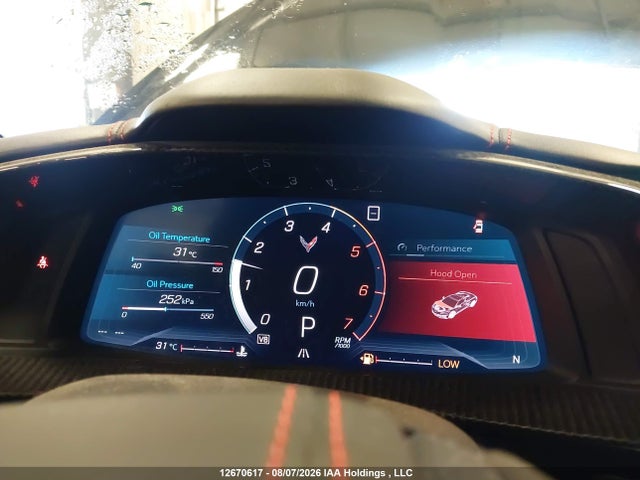 1G1Y82D40L5105884 Chevrolet Corvette Stingray 3lt